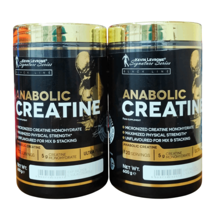 Kevin Levrone Anabolic Creatine Powder - Unflavored 600g 120 servings